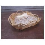 (LRB) Set of 8 Vintage Glass Salt C...