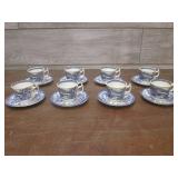 (K) Vintage 8 Place Royal Staffords...