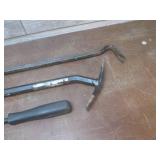 (K) 3 Pry Bars and 2 BFH