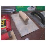 (K) Assorted Trowels, Sandpaper, an...