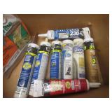 (K) Assorted Caulk Guns, Window Kit...