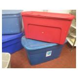 (STR) Assorted 30 Gallon Totes As S...