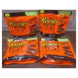 (K) 4 Share Size Bags of Dark Reese...
