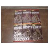 (K) 6 Giant 25pc Hersheys Dark Choc...