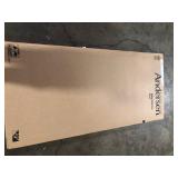 Andersen 70-1/2 in. x 79-1/2 in. 200 Series White Left-Hand Perma-Shield Gliding Patio Door w/ White Int, Moving Panel w/ Blinds  Customer Returns See Pictures