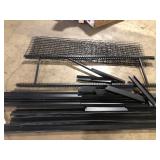 Husky 5-Shelf Metal Industrial Duty Freestanding Garage Storage Shelving Unit in Black (90 in. W x 90 in. H x 24 in. D) Missing Pieces  Customer Returns See Pictures