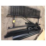 Husky 5-Shelf Metal Industrial Duty Freestanding Garage Storage Shelving Unit in Black (90 in. W x 90 in. H x 24 in. D) Missing Pieces  Customer Returns See Pictures