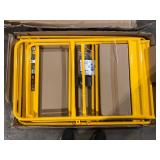 MetalTech 6 ft. x 2.5 ft. x 3.4 ft. Steel Scaffold Guardrails System, Parts/Accessories for Baker Scaffolding Towers  Customer Returns See Pictures