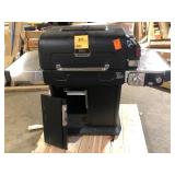 NINJA FlexFlame Plus 3-Burner Outdoor Cooking BBQ, 5-in-1 Propane and Electric Grill, Smoker, Roaster, Pizza Maker in Black Damaged Customer Returns See Pictures