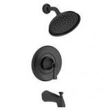 American Standard Rumson Single-Handle 1-Spray Tub and Shower Faucet with 1.8 GPM in Matte Black (Valve Included)  Customer Returns See Pictures