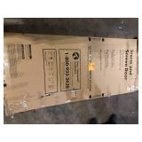 Andersen 400 Series 32 in. x 80 in. White Universal 3/4 Light Retractable Aluminum Storm Door  Customer Returns See Pictures