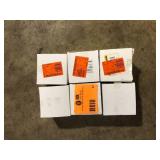 Lot of  Elkay Polymer Drain Fitting for 3-1/2 in. Sink Drain Opening in Black  Customer Returns See Pictures