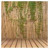 Backyard X-Scapes 6 ft. H x 16 ft. L Natural Jumbo Reed Bamboo Fencing   Customer Returns See Pictures