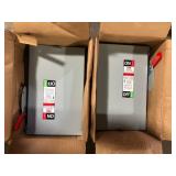 Lot of SHOP BLACK FRIDAY DEALS ABB 60 Amp 240-Volt Fusible Outdoor General-Duty Safety Switch (TG3222R)   Customer Returns See Pictures