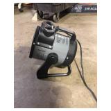 NewAir Portable Ceramic 120v Electric Garage Heater for 160 sq. ft. with Adjustable Tilt Head & Perfect for Garages - Cool Grey  Customer Returns See Pictures