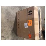 JEREMY CASS 24 in. Convertible Wall Mounted Range Hood in Stainless Steel with 3-Speed Extraction Customer Returns See Pictures