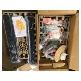 Commercial Electric High Velocity 6 ft. Indoor/Outdoor Matte Black Ceiling Fan with Wall Control Included Customer Returns See Pictures