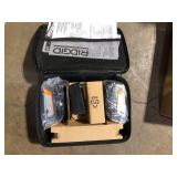 RIDGID 18V Lithium-Ion 4.0 Ah Battery (2-Pack) and charger  Customer Returns See Pictures