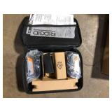RIDGID 18V Lithium-Ion 4.0 Ah Battery (2-Pack) and charger  Customer Returns See Pictures