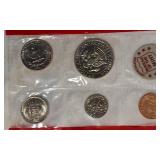 1972 Uncirculated Coin Set! A total of 11 coins included, both Philadelphia (P) and Denver (D) mint marks.