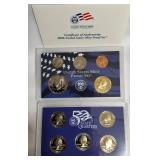 2006 Proof Set, 10 Coins Total. Includes North & South Dakota and the Sacagawea Dollar Coin.