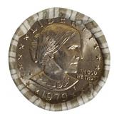 1 Bank Roll  Susan B Anthony $25.00 Face Value