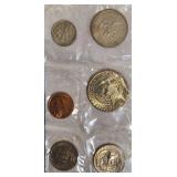 1979 Uncirculated Set from the Philadelphia and Denver Mints, which includes a dollar coin.