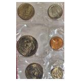 1979 Uncirculated Set from the Philadelphia and Denver Mints, which includes a dollar coin.