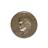 Ike Dollar from the S Mint Set. It is in excellent condition and ready for grading. Type 1.