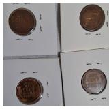 Wheat pennies! Perfect addition to your collection, featuring various years and mints.