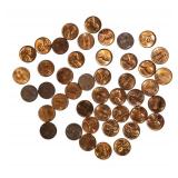 This lot is in A/U condition and includes 1958 Lincoln pennies, early 1960s quarters, and 1979-S Susan B. Anthony dollars.