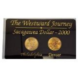 2000 Sacagawea  Coins in Display