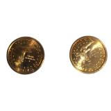 2005 Sacagawea Coins: Westward Journey Commemoratives from the P and D mints.