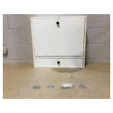 Costway Wall-Mount Floating Desk Foldable Space Saving Laptop Workstation 24