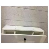 Costway Wall-Mount Floating Desk Foldable Space Saving Laptop Workstation 24