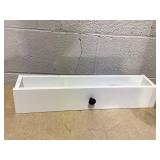 Costway Wall-Mount Floating Desk Foldable Space Saving Laptop Workstation 24