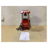 COSTWAY Retro Hot Air Popcorn Maker 1200W, Oil-Free & Fat-Free, Makes 12 Cups, Countertop Popcorn Machine with Kernel Measuring Cup for Home Party, Movie Night