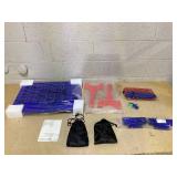 Costzon Giant 4 in a Row Connect Game, 2-in-1 Jumbo 4-to-Score Game Set with Carrying Bag, Fun Family Party Game, Indoor Outdoor Yard Game for Kids Adults, Freestanding/Wall Mount (Red)