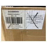 Giantex Nightstand with 3 Drawers, Modern Night Stand with Storage Drawers, White 15" x 11" x 21.5"