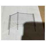 Costway Outdoor PVC Air Conditioner Fence with 20 Inch Long Stakes