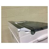 Costway 26 lbs Portable Semi-automatic Twin Tub Washing Machine with Drain Pump Gray (Transit Damage)