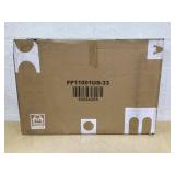 COSTWAY Electric Fireplace Inserts 33-inch Wide, 750W/1500W Wall Recessed and Freestanding Fireplace with 3 Flame Colors, 5 Brightness Settings, 8H Timer, Remote Control, Heater for Indoor Use