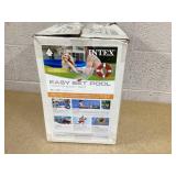 INTEX 28106EH Easy Set Inflatable Swimming Pool: 8ft x 24in  Puncture-Resistant Material  Quick Inflation  513 Gallon Capacity  18in Water Depth