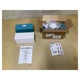 LOT OF 2 Kitchen HQ 2-pack USB Mini Choppers & Kitchen HQ Speed Grater and Slicer with Suction Base