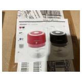 LOT OF 2 Kitchen HQ 2-pack USB Mini Choppers