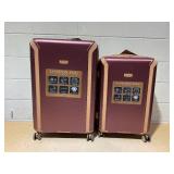 London Fog  29" and 25"  Expandable Harship 8- Wheel Spinner Suitcase