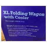 Academy Sports + Outdoors XL Folding Wagon with Tailgate and Strap