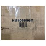 Twin Size Bed Frame with Storage Headboard and Charging Station Gray