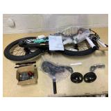 COSTWAY18 Inch Kids Bike, Boys & Girls Training Bike w/Removable Training Wheels, Pneumatic Tires, Adjustable Handlebar & Seat, Dual Brake System, Children Toddler Bicycle for 3-8 Years Old