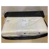 Giantex 84inch Folding Massage Table Lash Bed, Portable 3 Sections Spa Salon Tattoo Bed with Face Cradle Armrests Wooden Legs, Professional Massage Bed Height Adjustable with Carry Case (White)